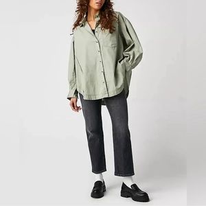 NWOT Free People Happy Hour Top